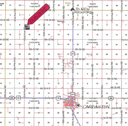 160 Ac Foster Fenced Cropland For Sale