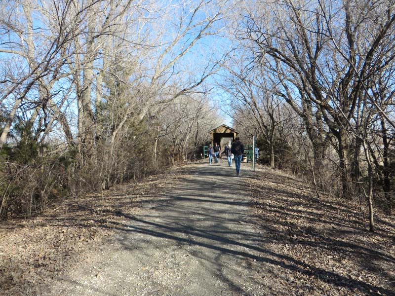 Prairie Sunset Trail Public trail in central Kansas for walking