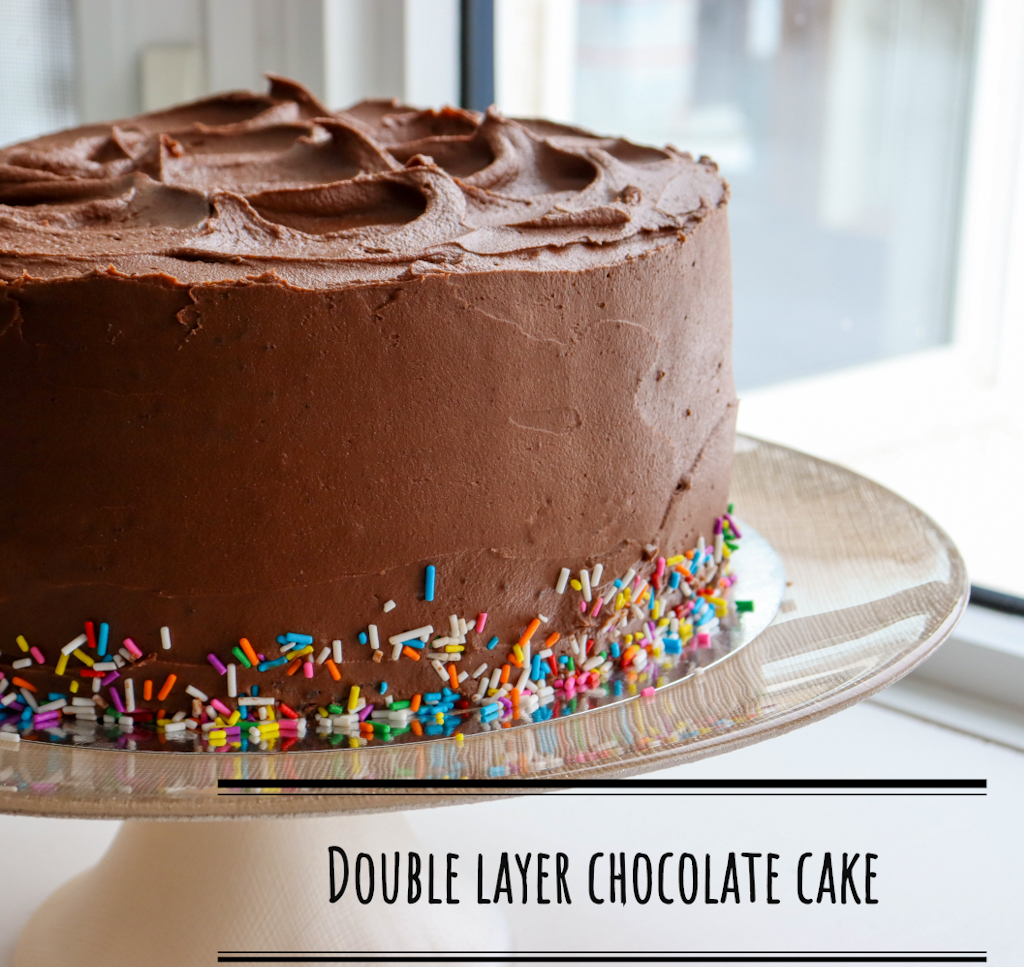 Double Layered Chocolate Cake Prairie Sweets & Eats