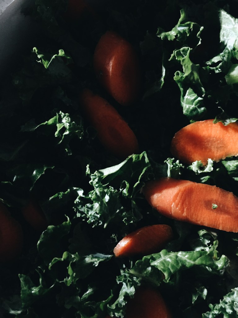 Pizza Kale Style Salad Praise Adesina