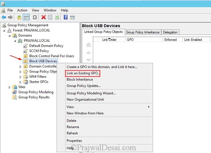 How to disable USB devices using Group Policy