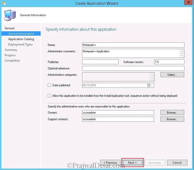 How To Deploy Notepad++ Application Using SCCM