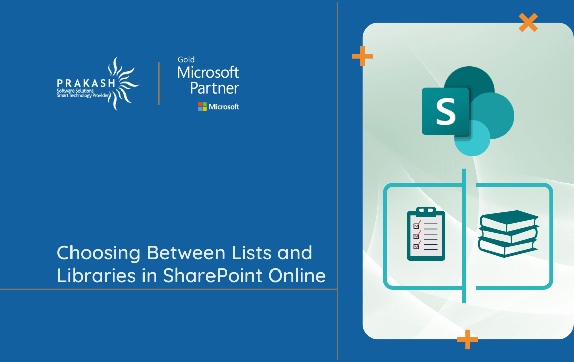 Choosing Between Lists and Libraries in SharePoint Online