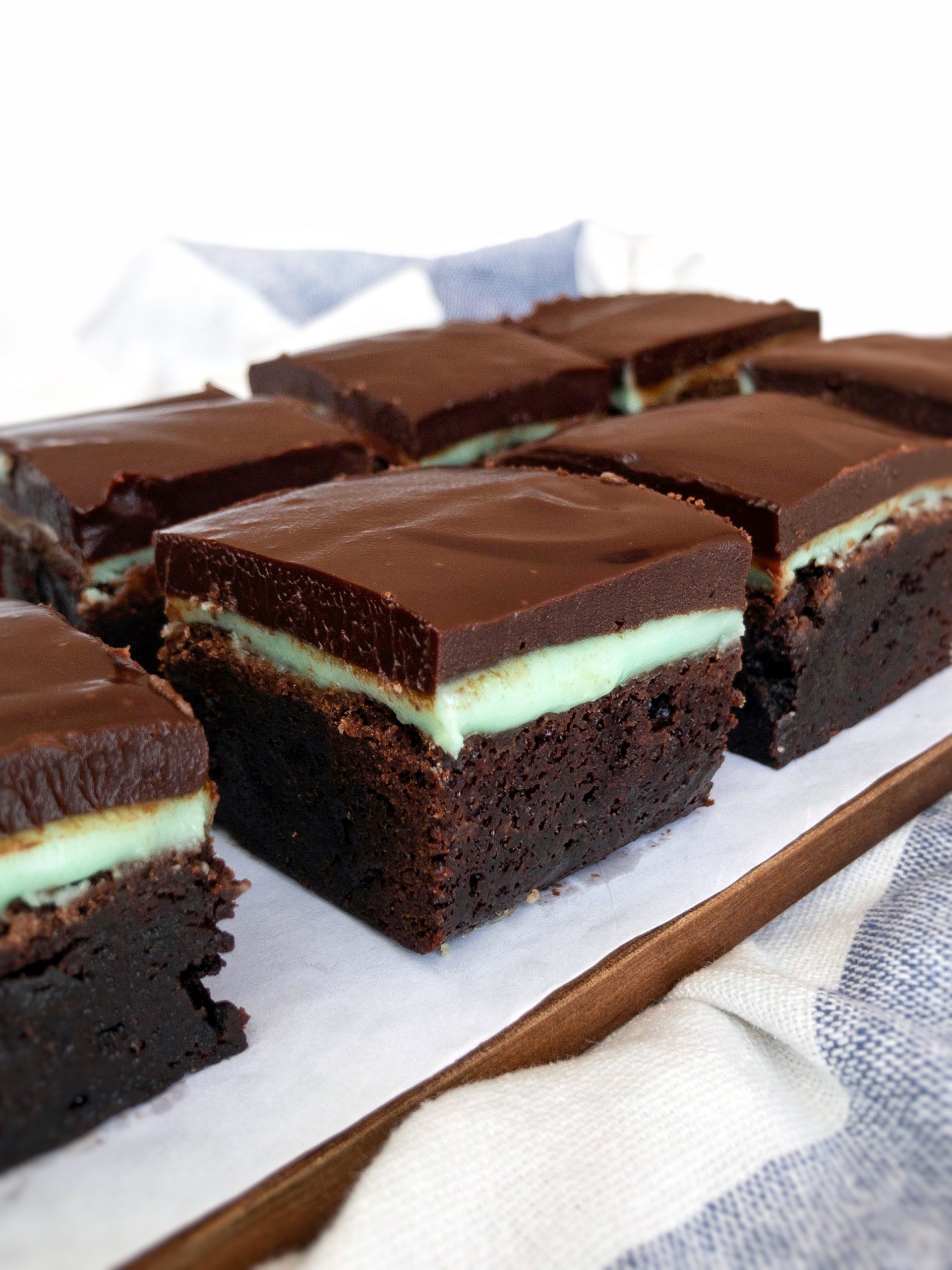Brownies after eight Praline Cakes