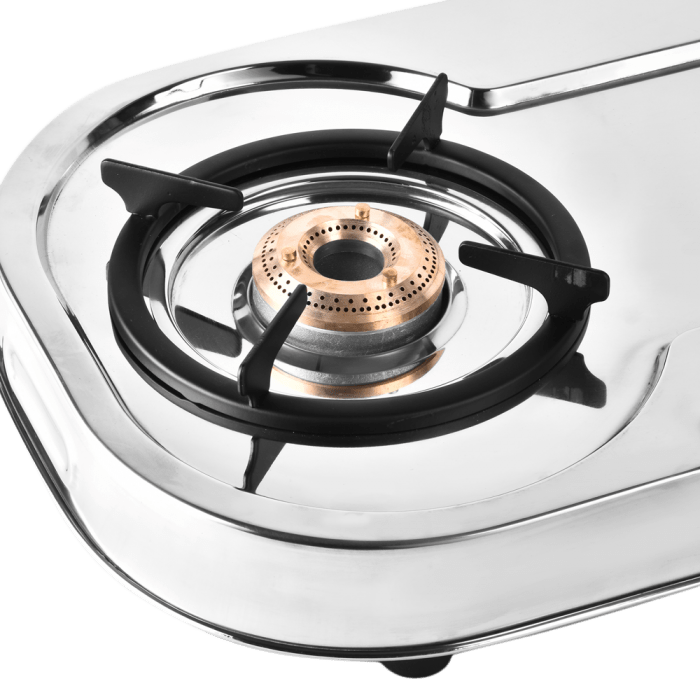 Premium quality of sunflame stainless steel gas stove with 2 burner