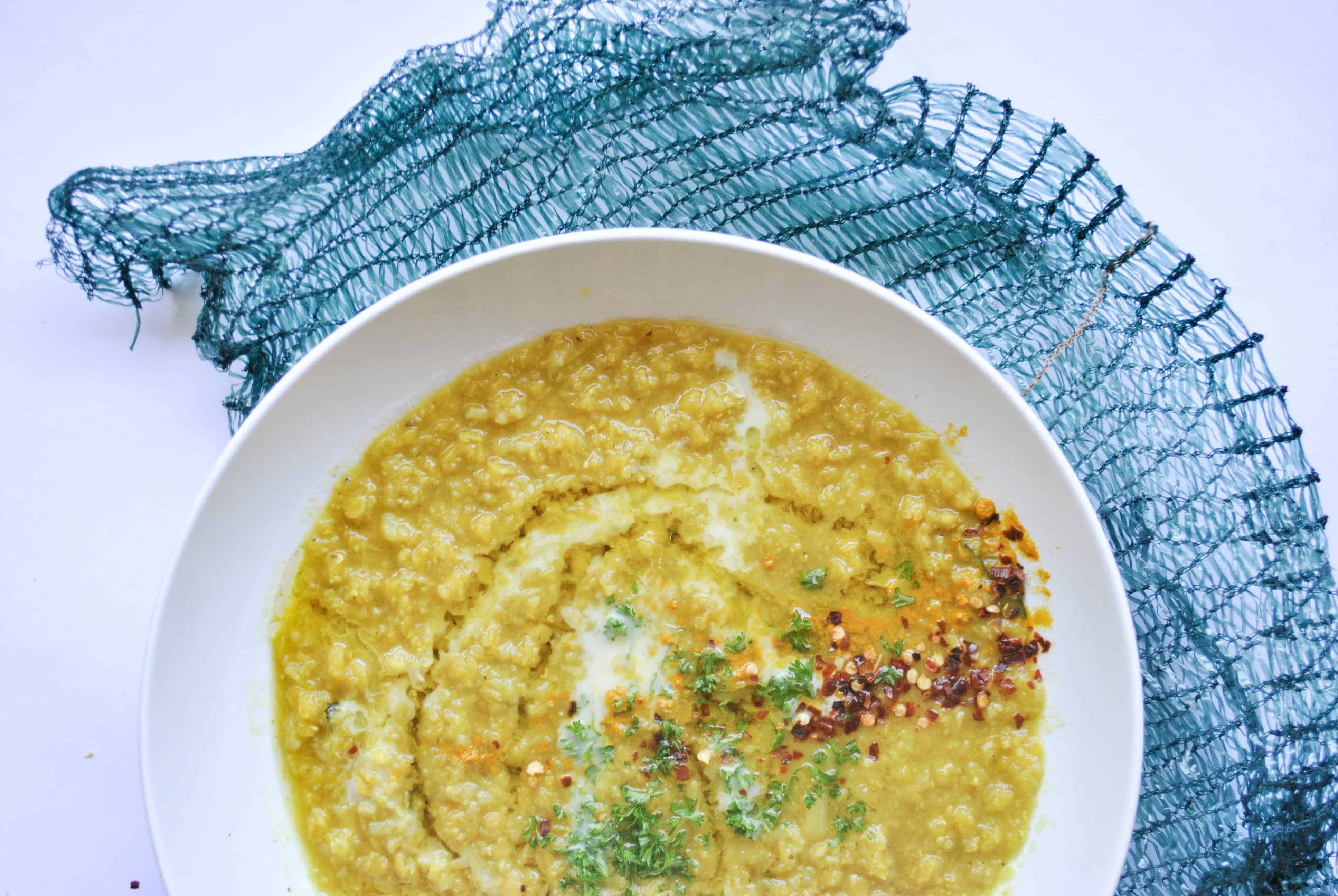 Gut Healing Turmeric Roasted Cauliflower Soup (Gluten & Dairy Free