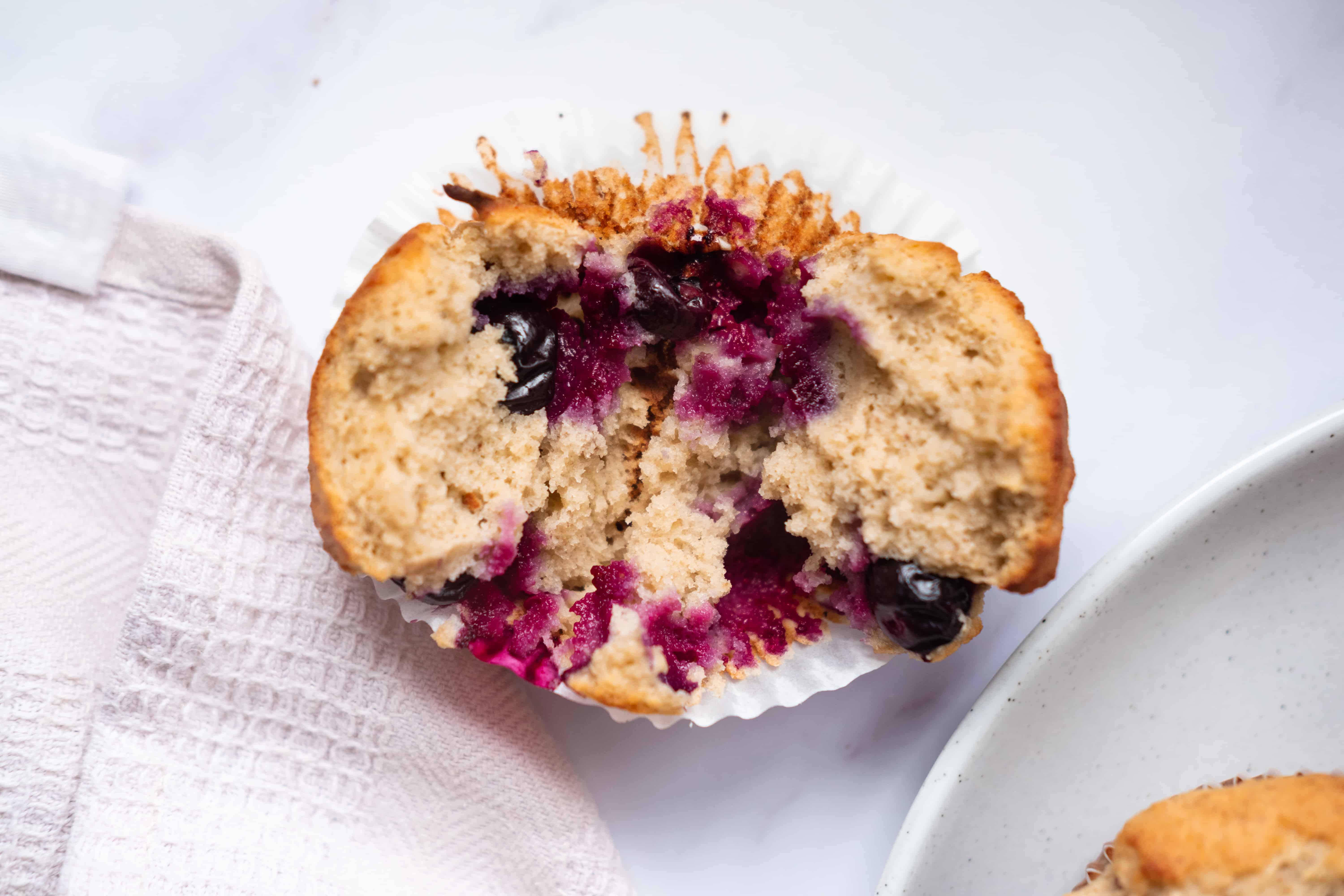 GlutenFree Blueberry Muffins (Low FODMAP) Prana Thrive