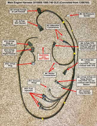 Dave's Volvo Engine Wire Harness Page