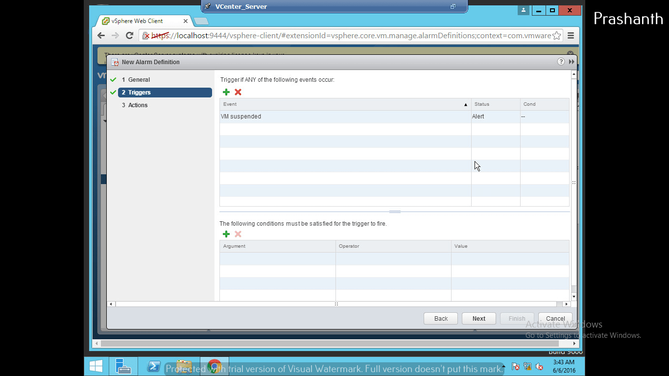Lab20 Using Alarms NetApp and Vmware Labs