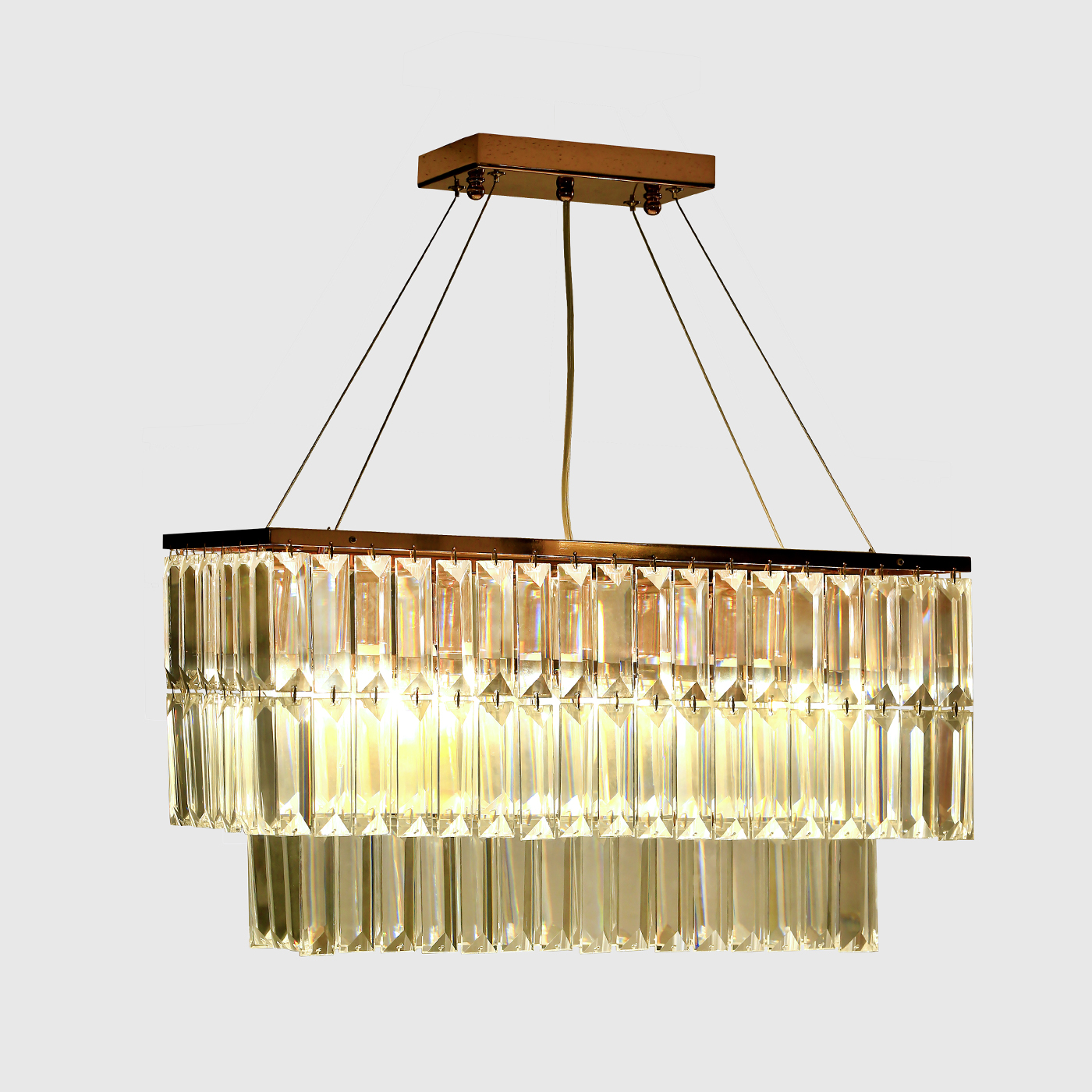 Lámpara Colgante de Cristal Pratelli