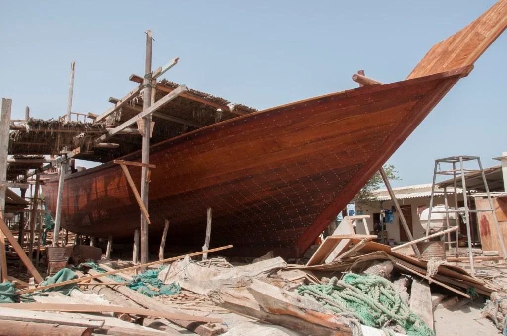 Shipbuilding lives on in Oman's Sur, the land of Sindbad pravasisamwad