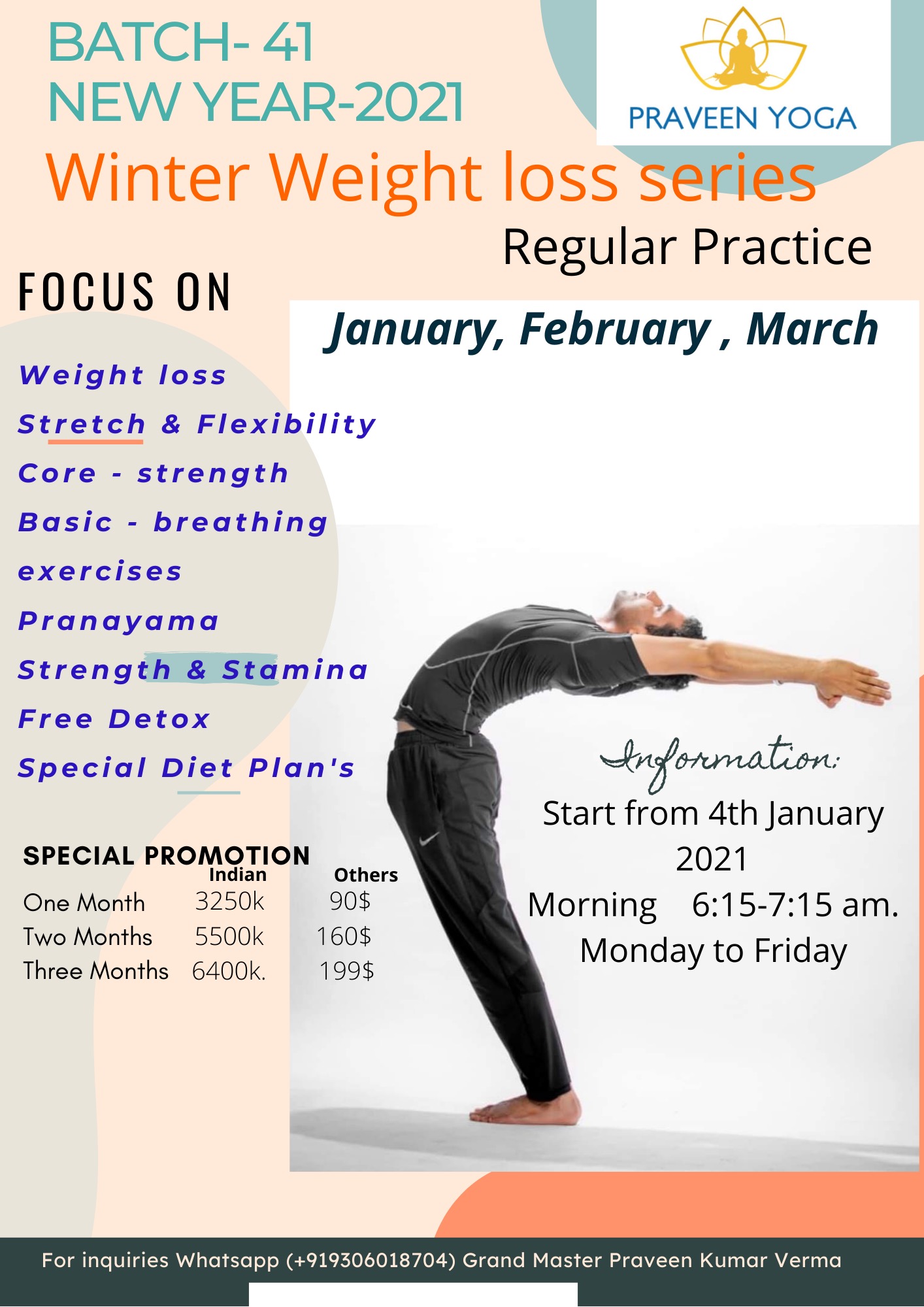 The Leading Yoga Studio Praveen Yoga