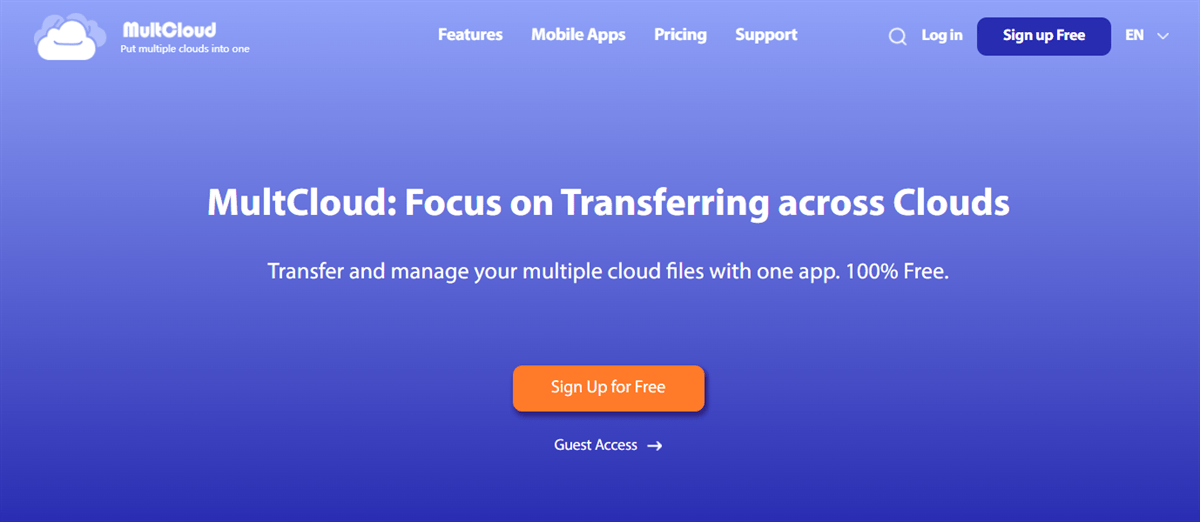 How to Make CloudtoCloud Transfer Directly and Seamlessly