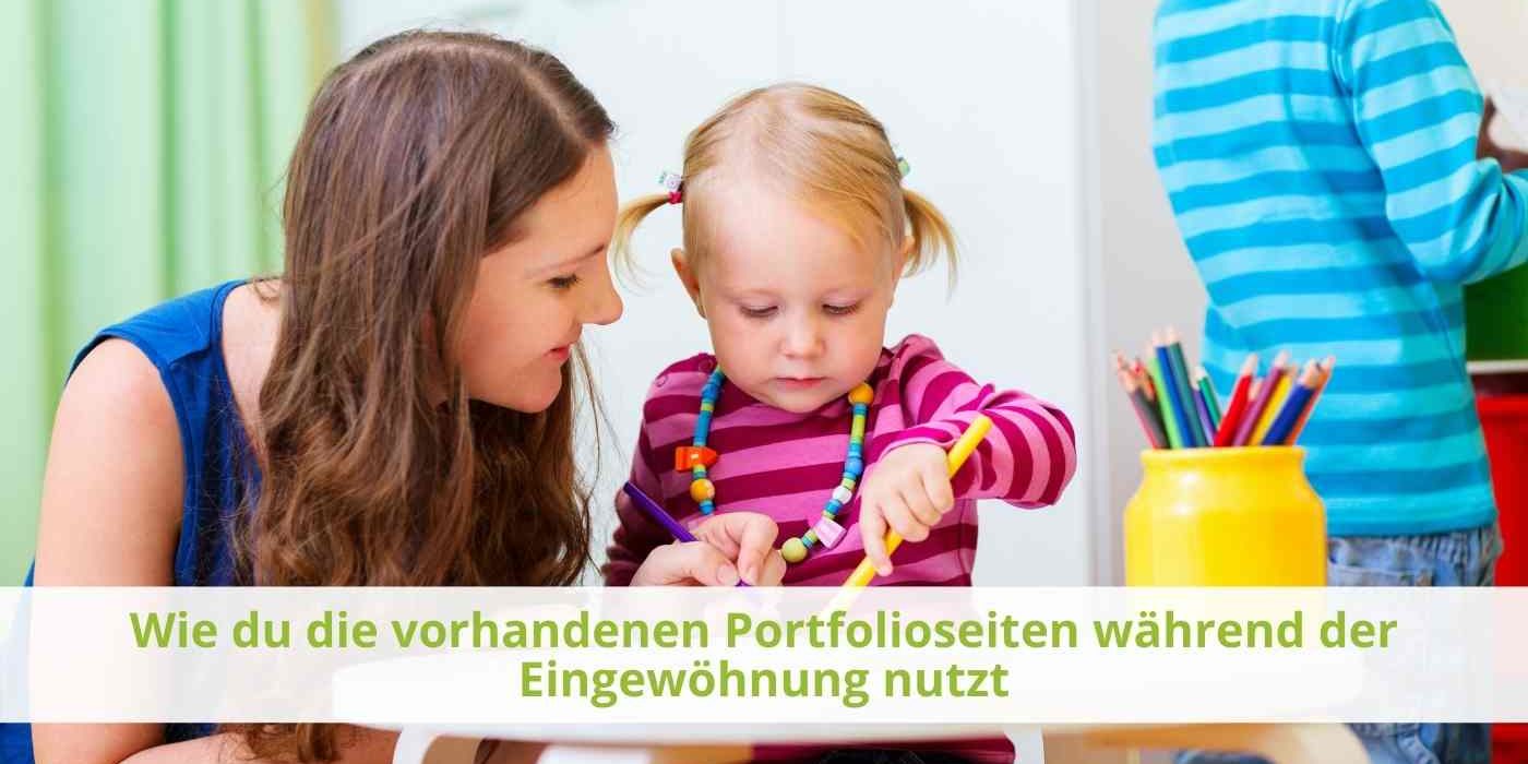 Wie du die vorhandenen Portfolioseiten während der