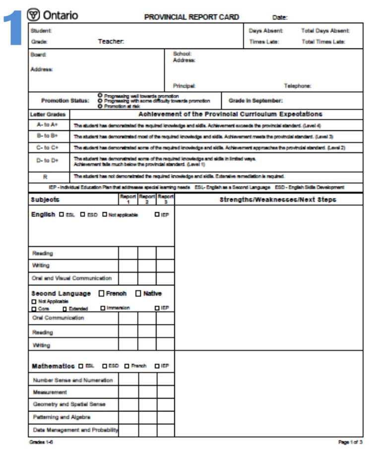 College Report Card Template. Free Samples Examples Formats pertaining