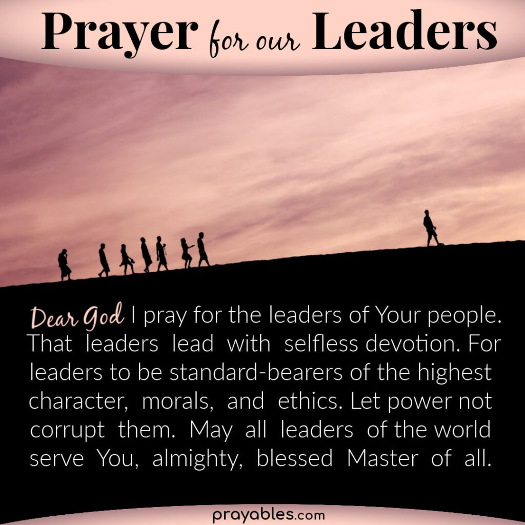 Short Prayer For Leaders How To Lead The Church In Prayer