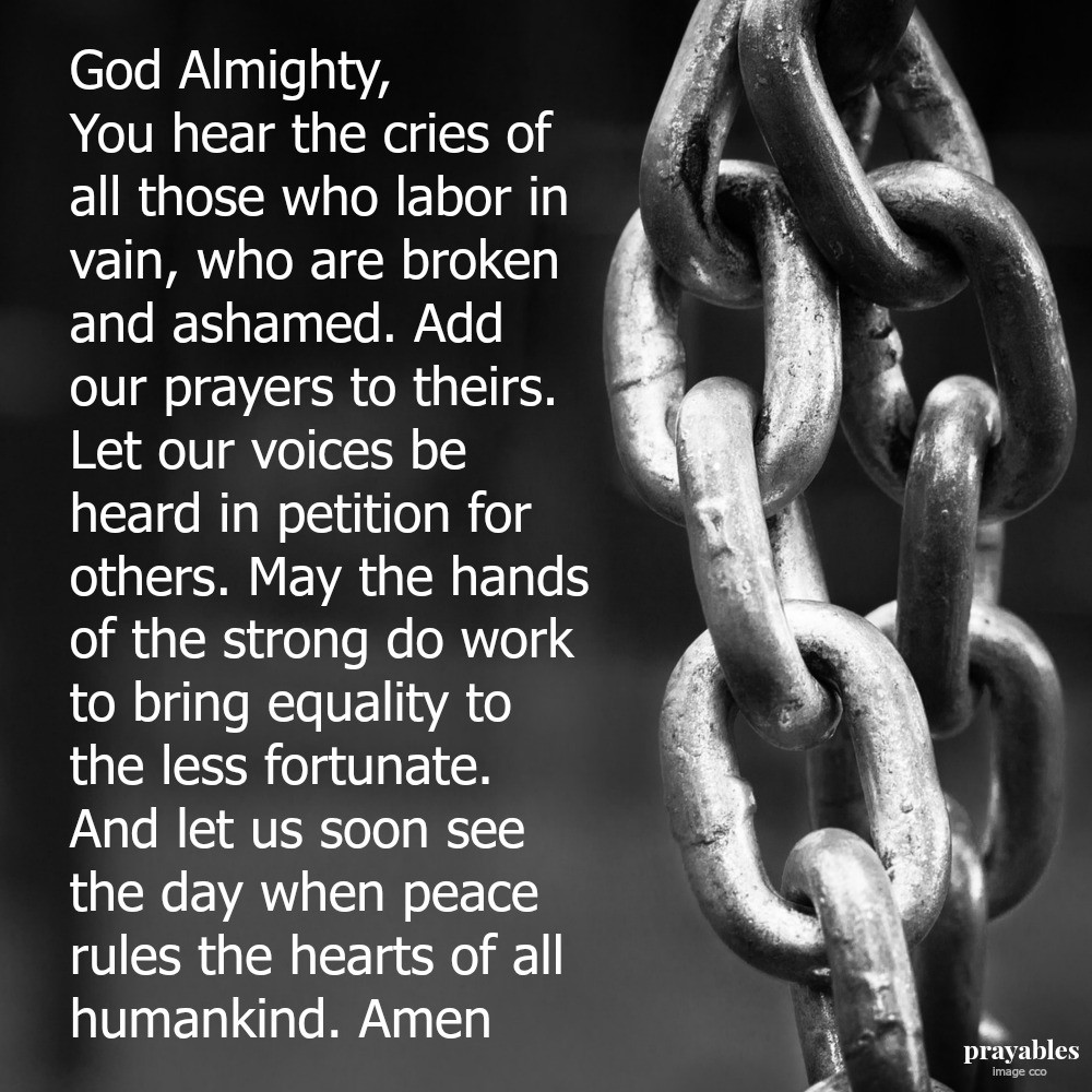 Prayer Labor in Vain Prayables