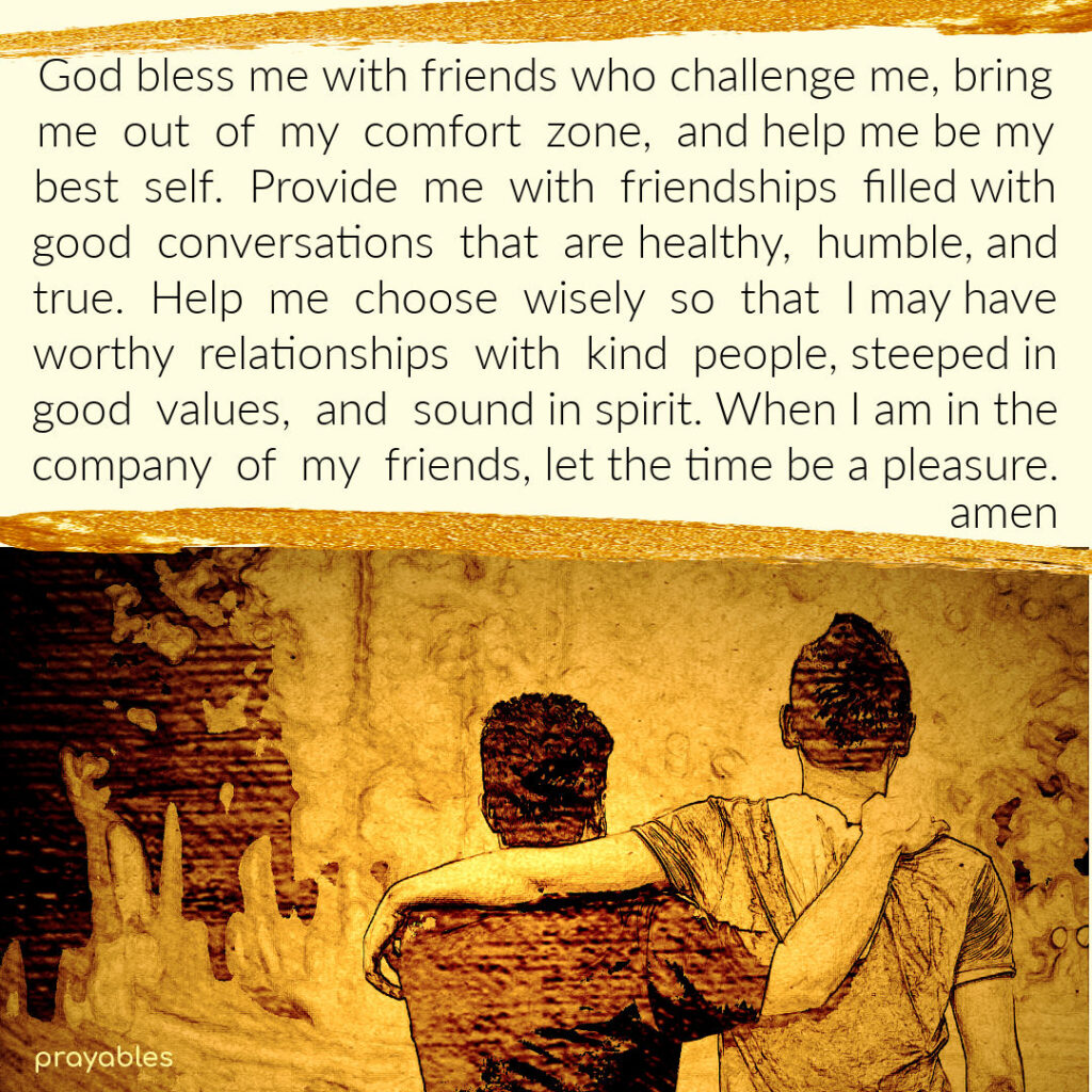 Prayer Company of Friends Prayables