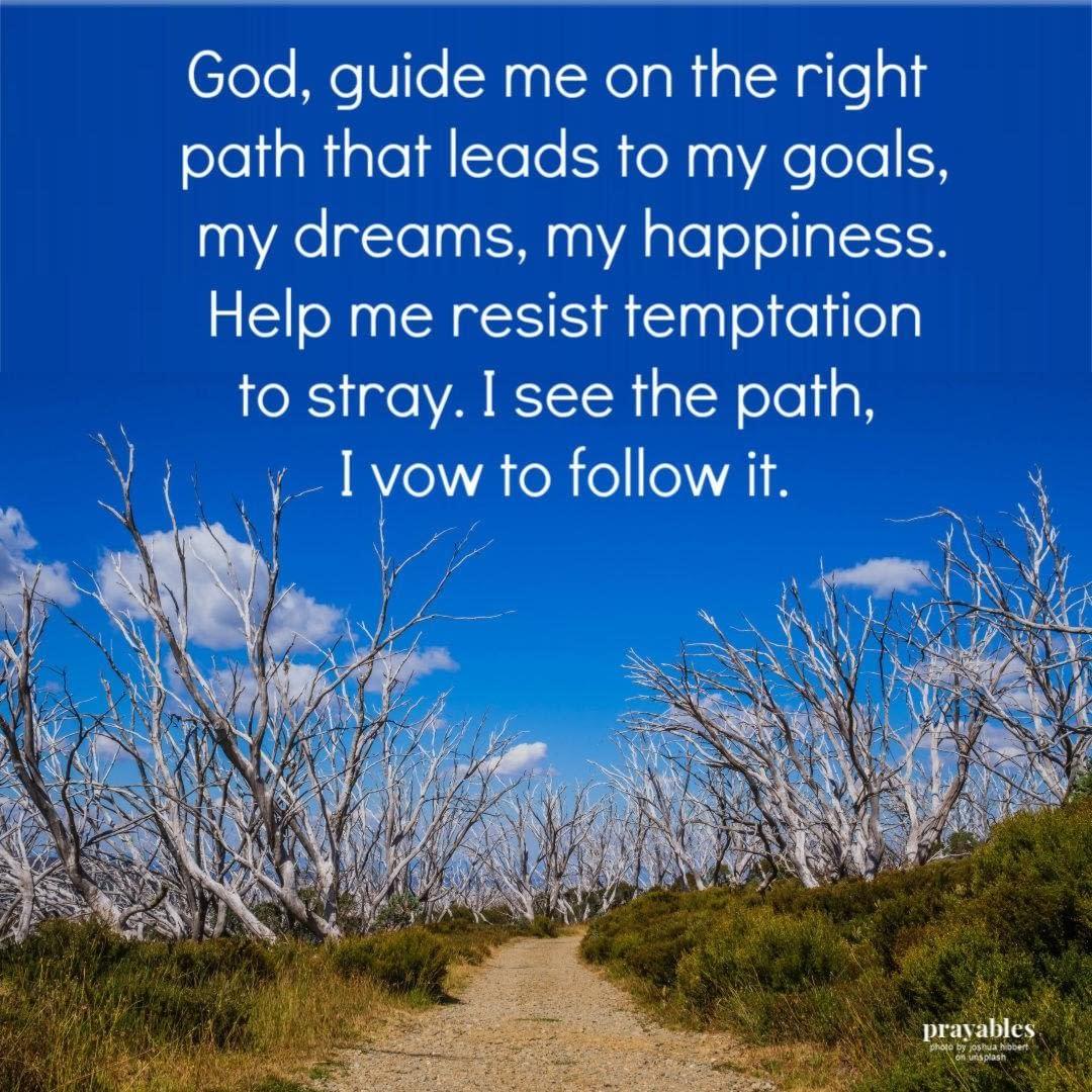 Prayer Right Path Prayables