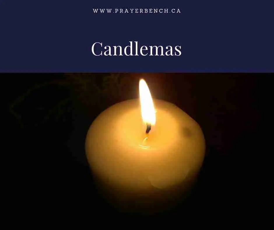 Candlemas Day Prayer Bench