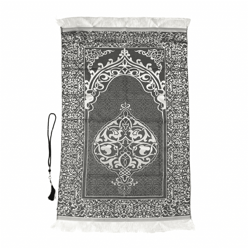 Prayer Mat Gift Set with Tasbih Islamic Prayer Mats