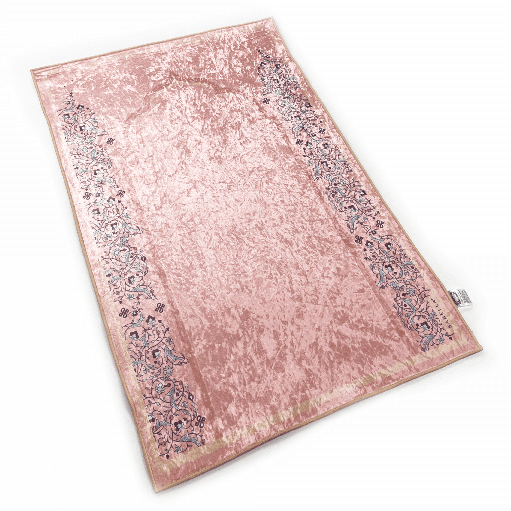 Sabella Adults Pink Prayer Mat Islamic Prayer Mats