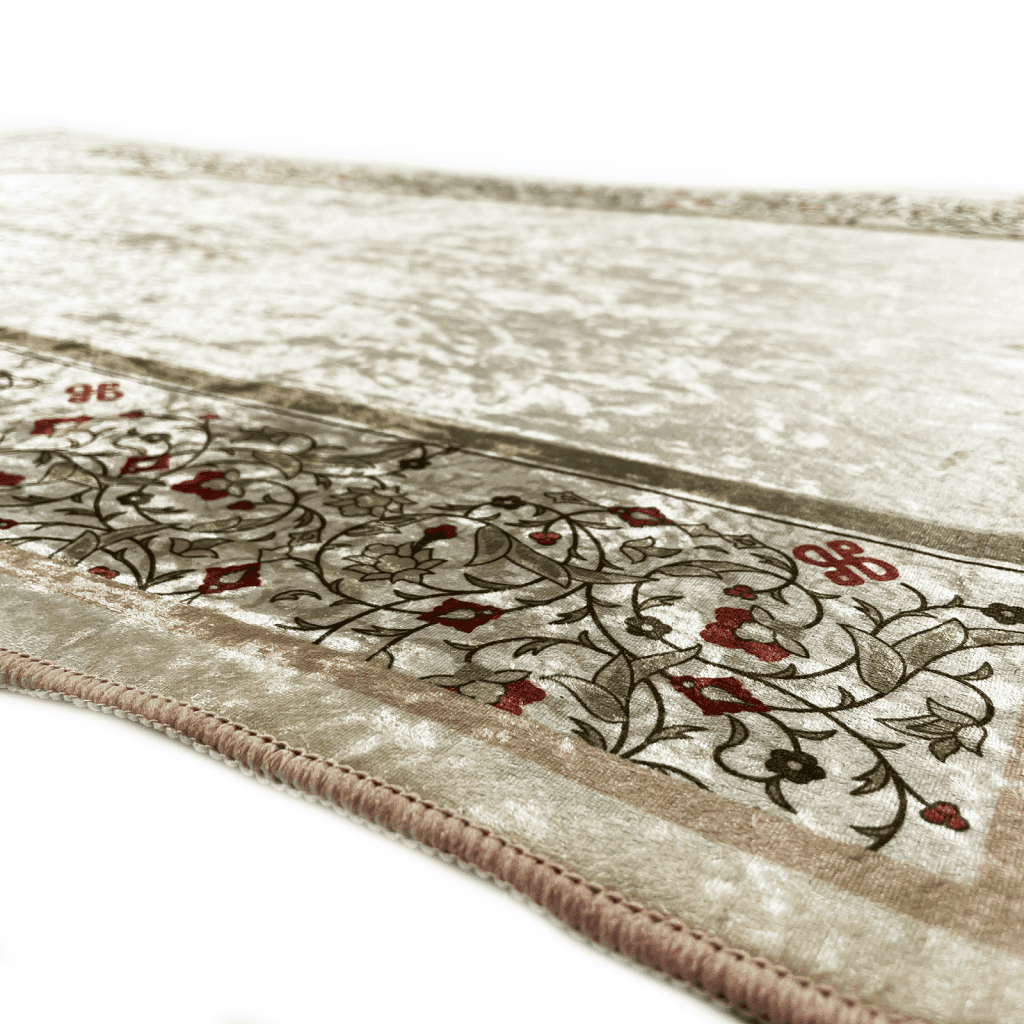 Sabella Adults Gold Prayer Mat Islamic Prayer Mats