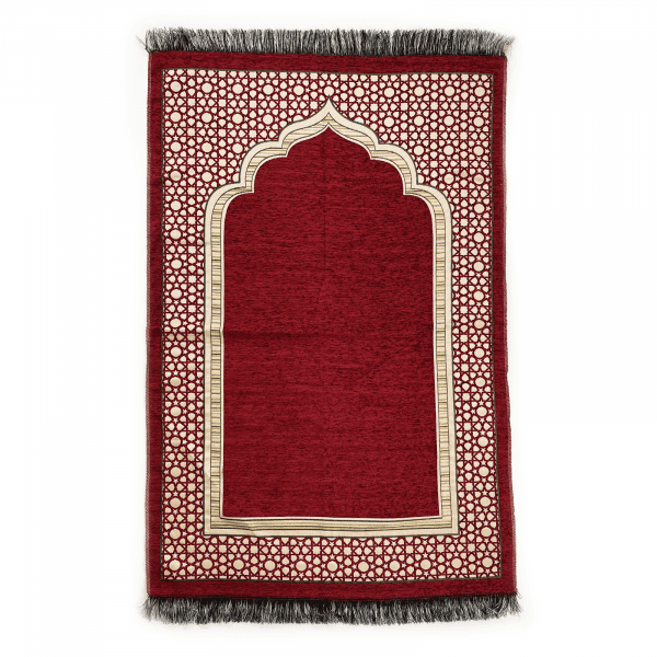 Adults Red Travel Prayer Mat Islamic Prayer Mats