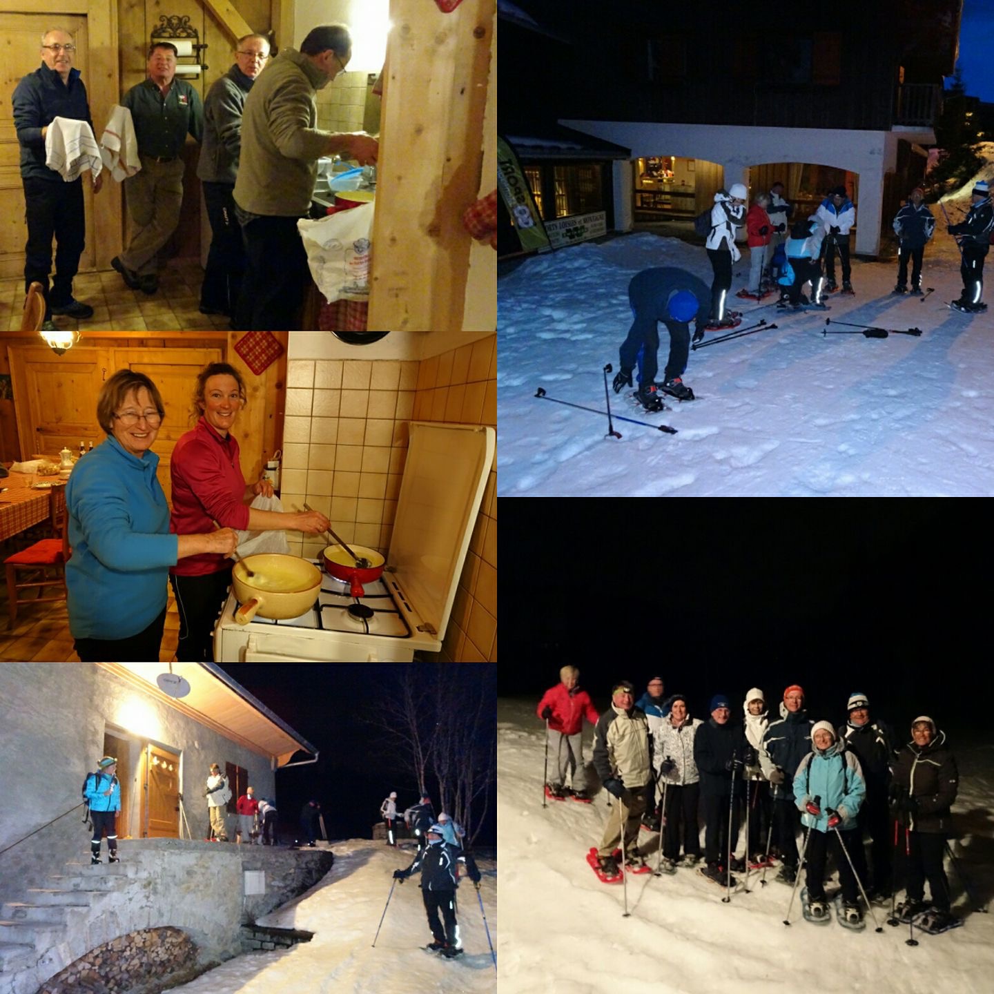 Soirée randonnée raquette et fondue en Chalet d’alpage Praz de Lys
