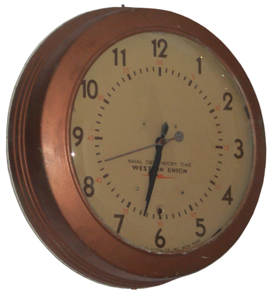 Self Winding Clock Co "Western Union" 2