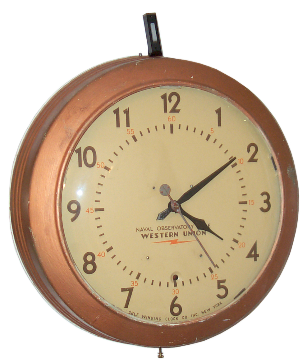 Self Winding Clock Co "Western Union" 2