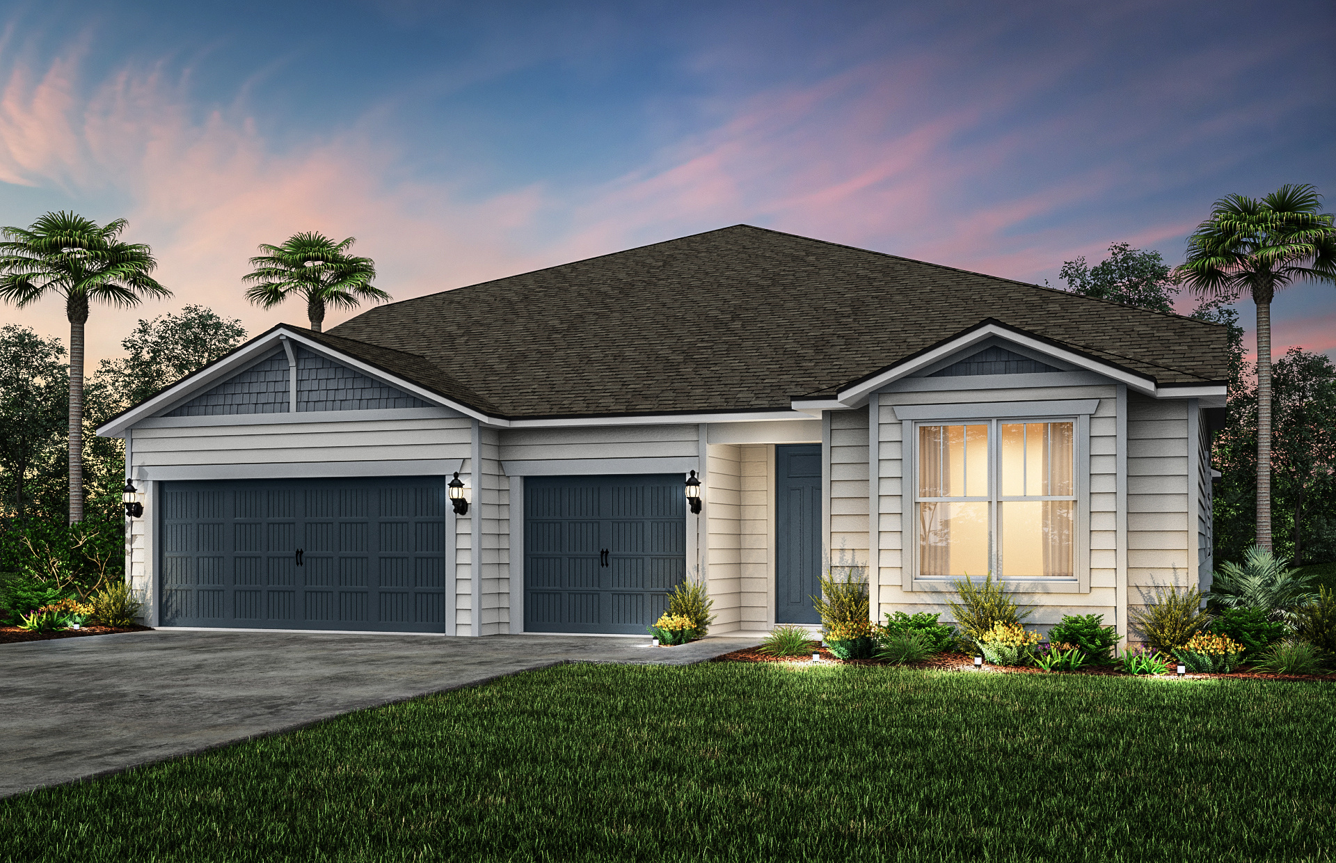 Easley Grand Model Wingate Landing in Jacksonville FL by Pulte