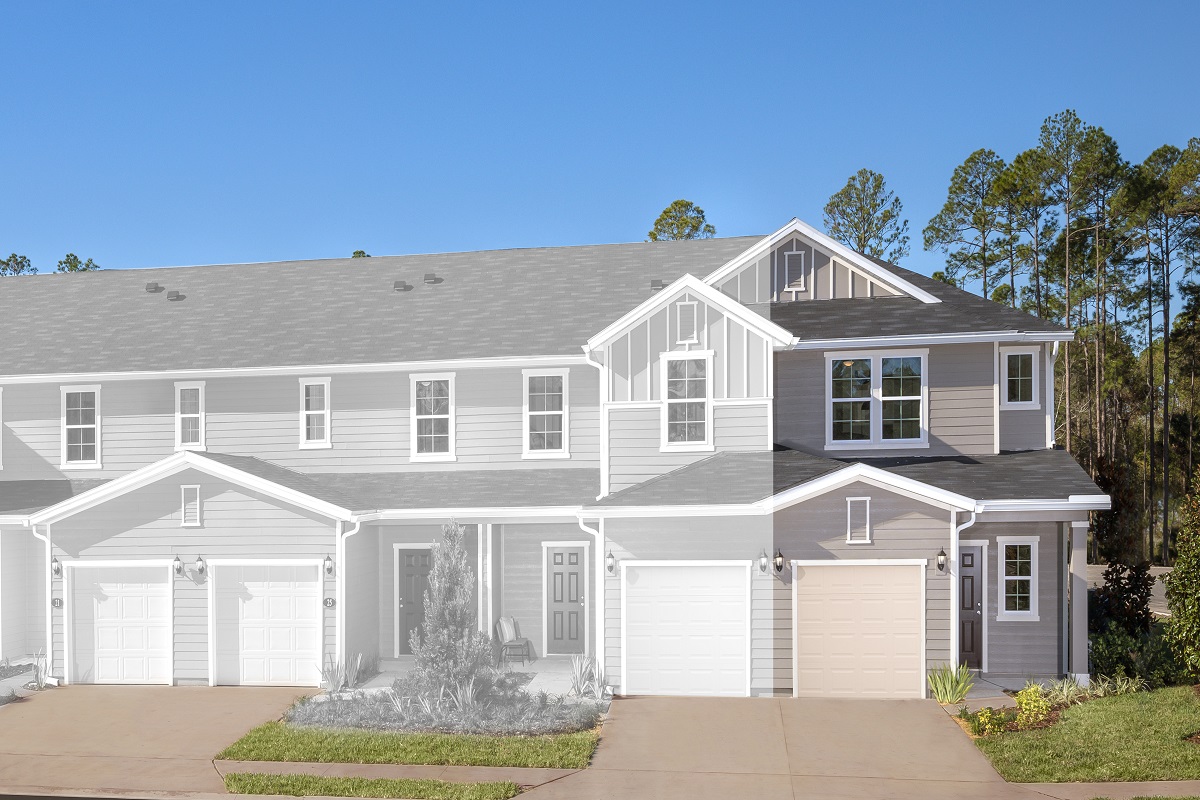 Plan 1567 Modeled Model Orchard Park Townhomes in St. Augustine FL by