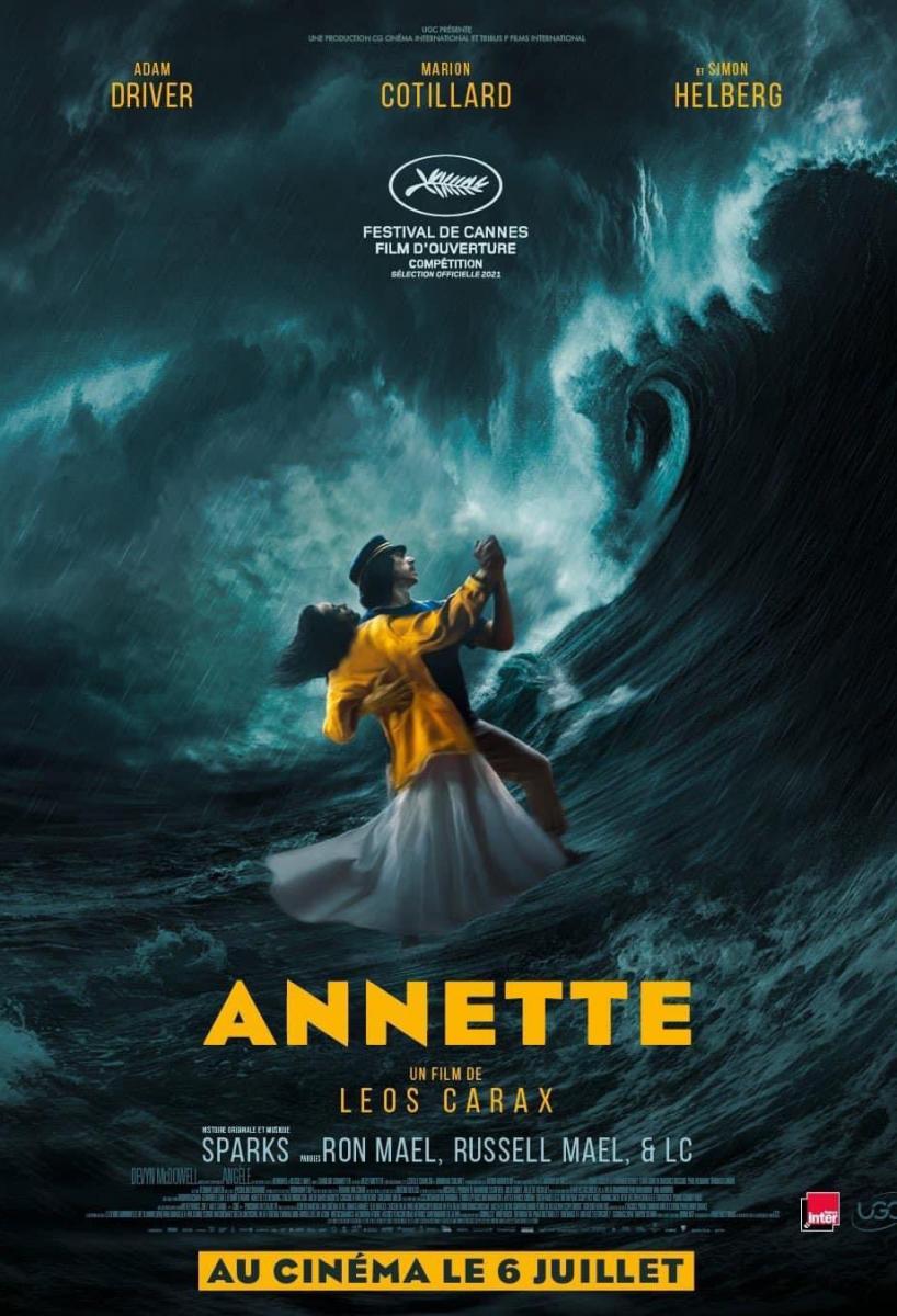 films juillet 2023 Аннетт": Второй Трейлер Мюзикла С Адамом Драйвером И Марион Котийяр - Читайте На Pre-Party.com.ua
