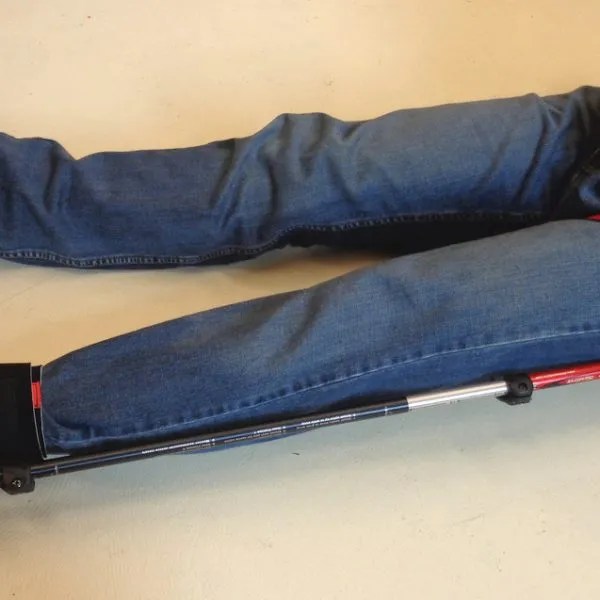 Slishman Traction Splint Ski/Hiking Pole Set PreR Mobile Urgent