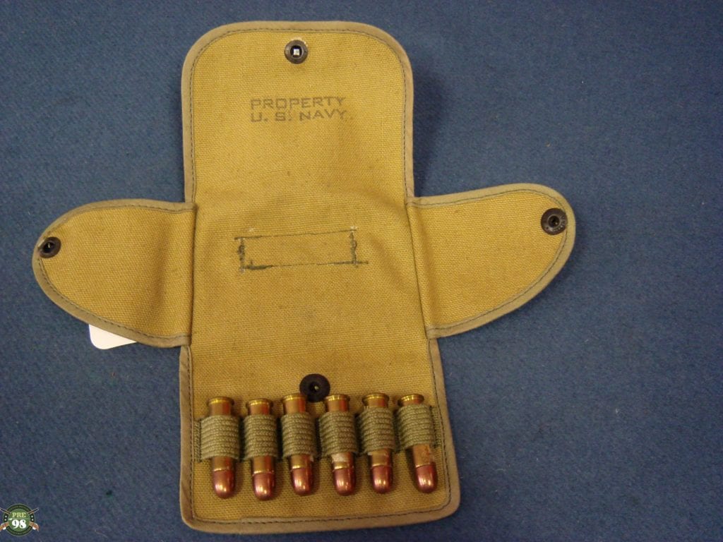 M6 Rare US NAVY Spare Ammo Pouch for the Victory Model Revolver Pre98