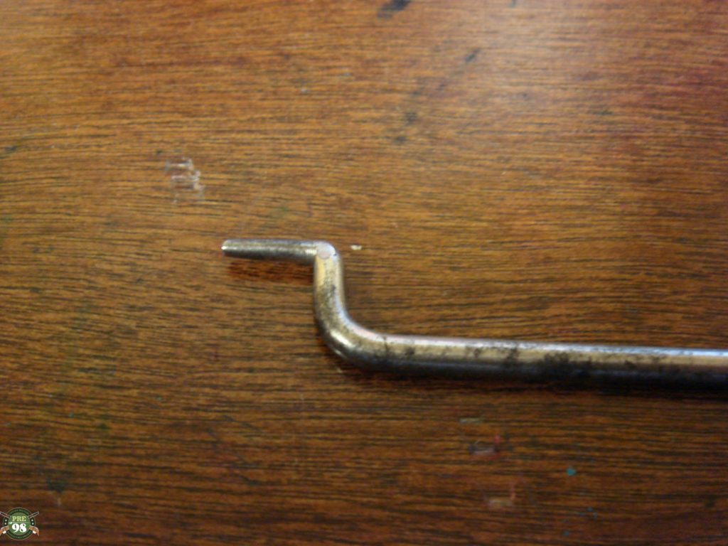 SOLD Early production nickel plated type 14 Nambu cleaning rod Pre98