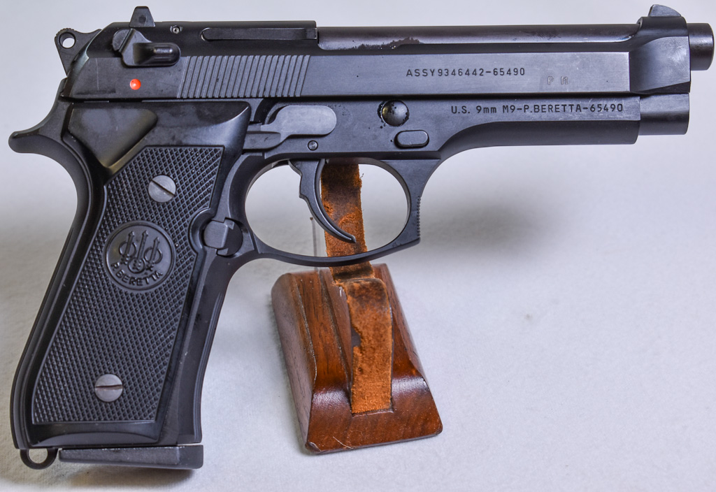 SOLD DOCUMENTED GENUINE US AIR FORCE ISSUED M9 BERETTA PISTOL....GENERAL OFFICER ISSUED PISTOL