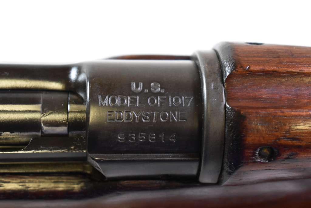 SOLD US WWIWWII EDDYSTONE M1917 “ENFIELD” RIFLE, ELMER KIETH WWII