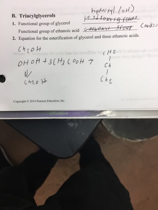 OneClass Functional group of glycerol ________ Functional group of
