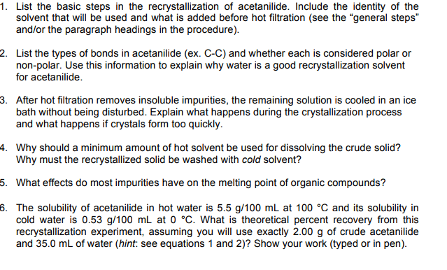 What Is A Good Percent Recovery For Recrystallization slidesharefile