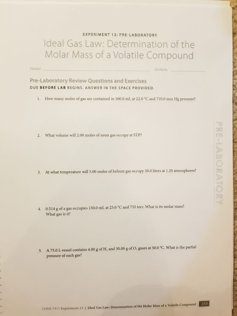 OneClass Three gases, nitrogen, helium, and krypton are confined in a