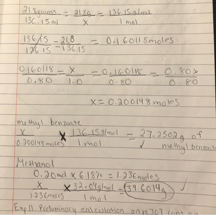 How To Find Moles From Grams And Ml