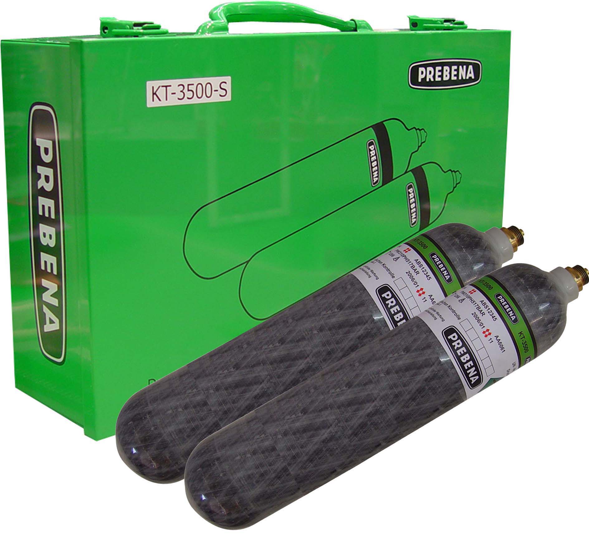 KT3500S Refillable compressed air cartridges PREBENA