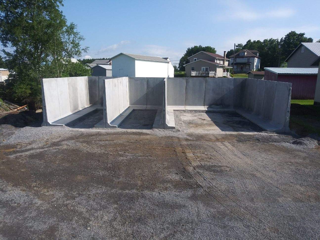 Bunker Silos Installation Service Precast Systems