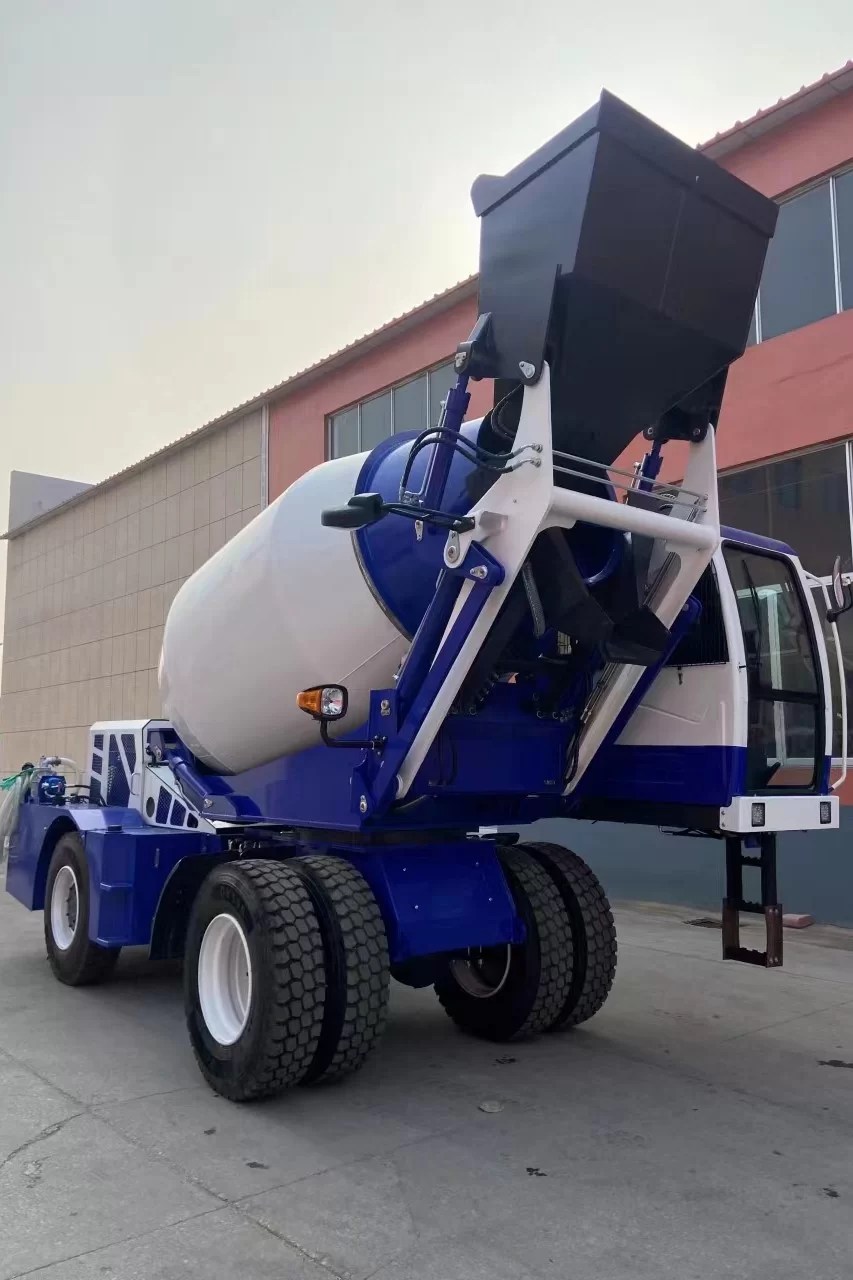 Auto mixer chasis articulado 4 m³ Precio fabricante