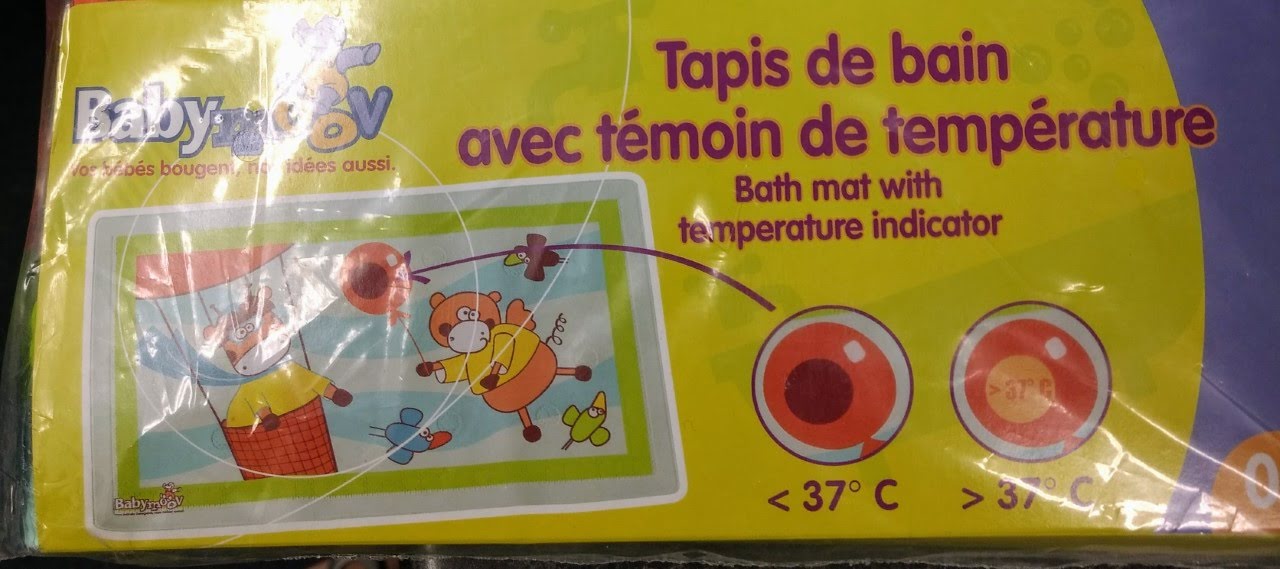 Babymoov Bath Mat with Temperature Indicator Precious Cargo Canada
