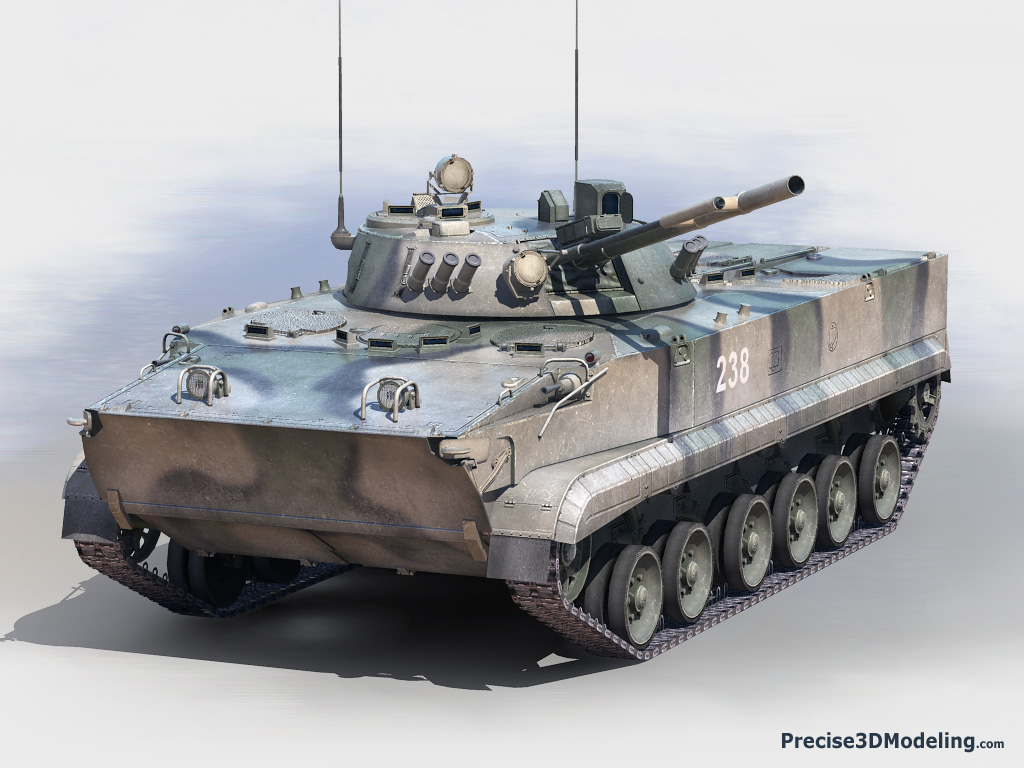 Russian BMP3 infantry combat vehicle