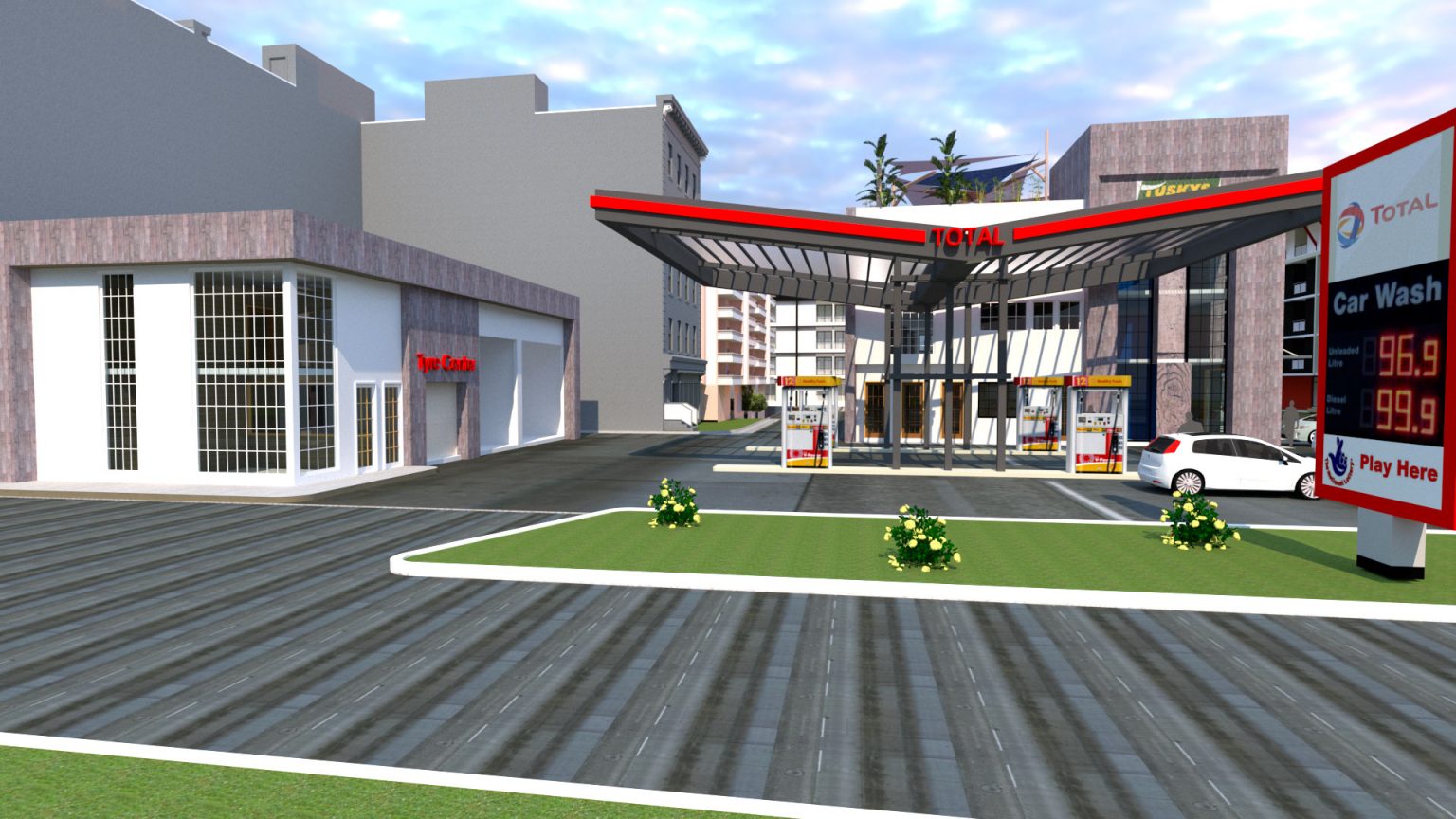 Fuel Station & Commercial Complexes Precise Architects