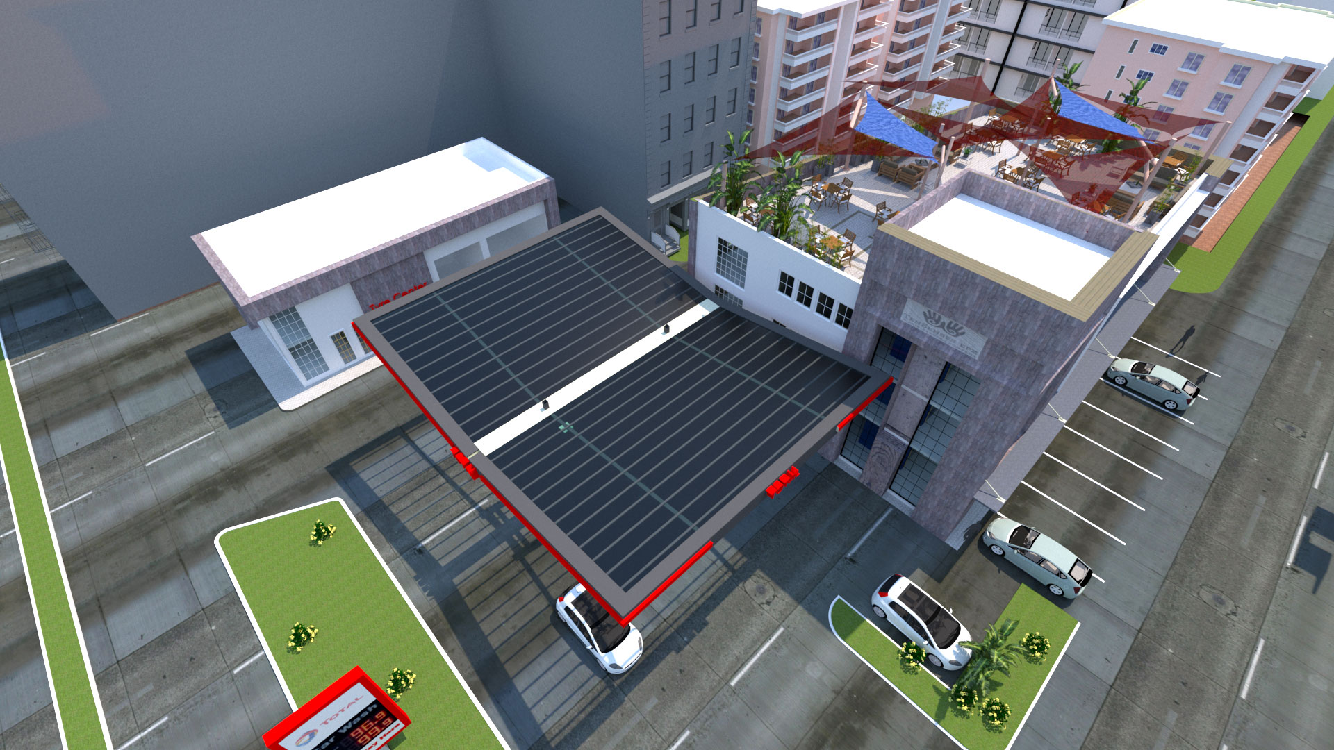 Fuel Station & Commercial Complexes Precise Architects